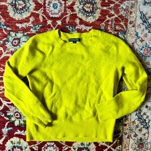 Banana Republic Women’s Yellow Crewneck Sweater